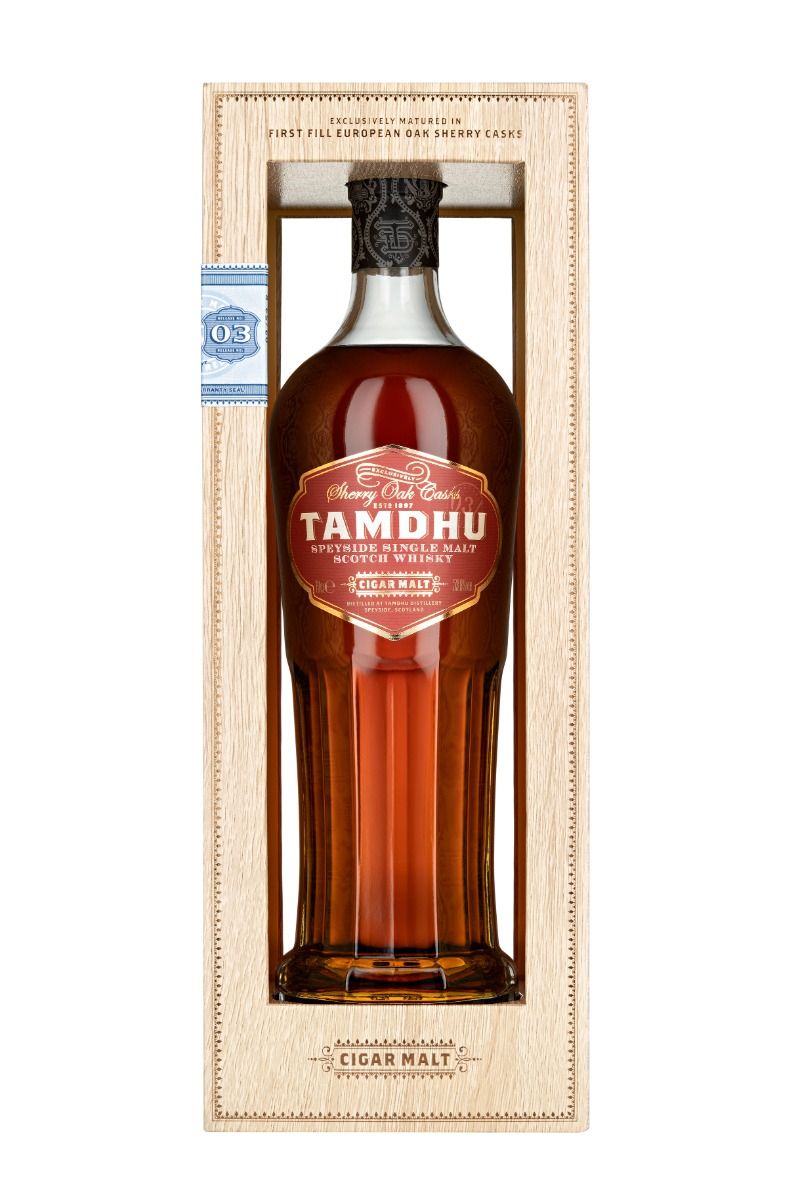 タムデューシガーモルトバッチ3 シェリーカスク　53.8% カスクストレングス Cigar Malt III Sherry Cask Matured Single Malt Whisky - Tamdhu